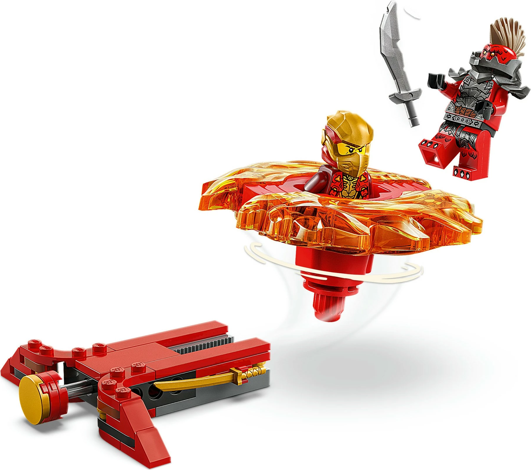 Set ndërtimi LEGO Ninjago 71823 Kais Drachen-Spinjitzu-Spinner, 54 pjesë, multikolor