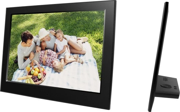 Kornizë digjitale Braun DigiFrame 10 Slim, 10.1", TFT-LCD, 1024x600, LED, e zezë