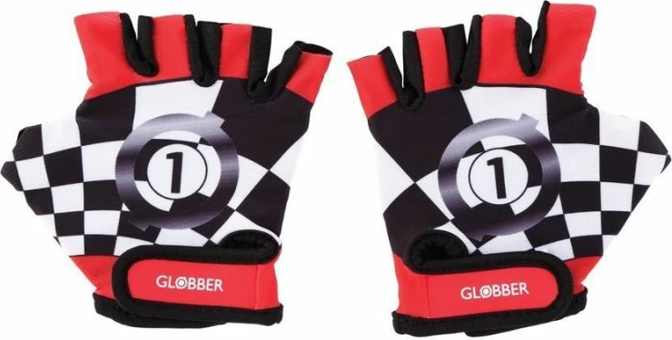 Doreza për fëmijë Globber, të kuqe dhe të zeza