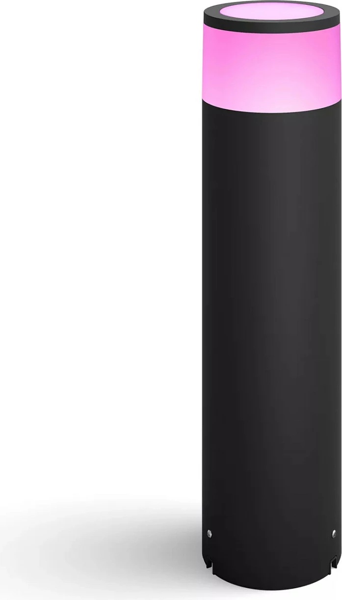Ndriçues i jashtëm smart Philips Hue Calla, LED, 8W, ngjyrë e zezë