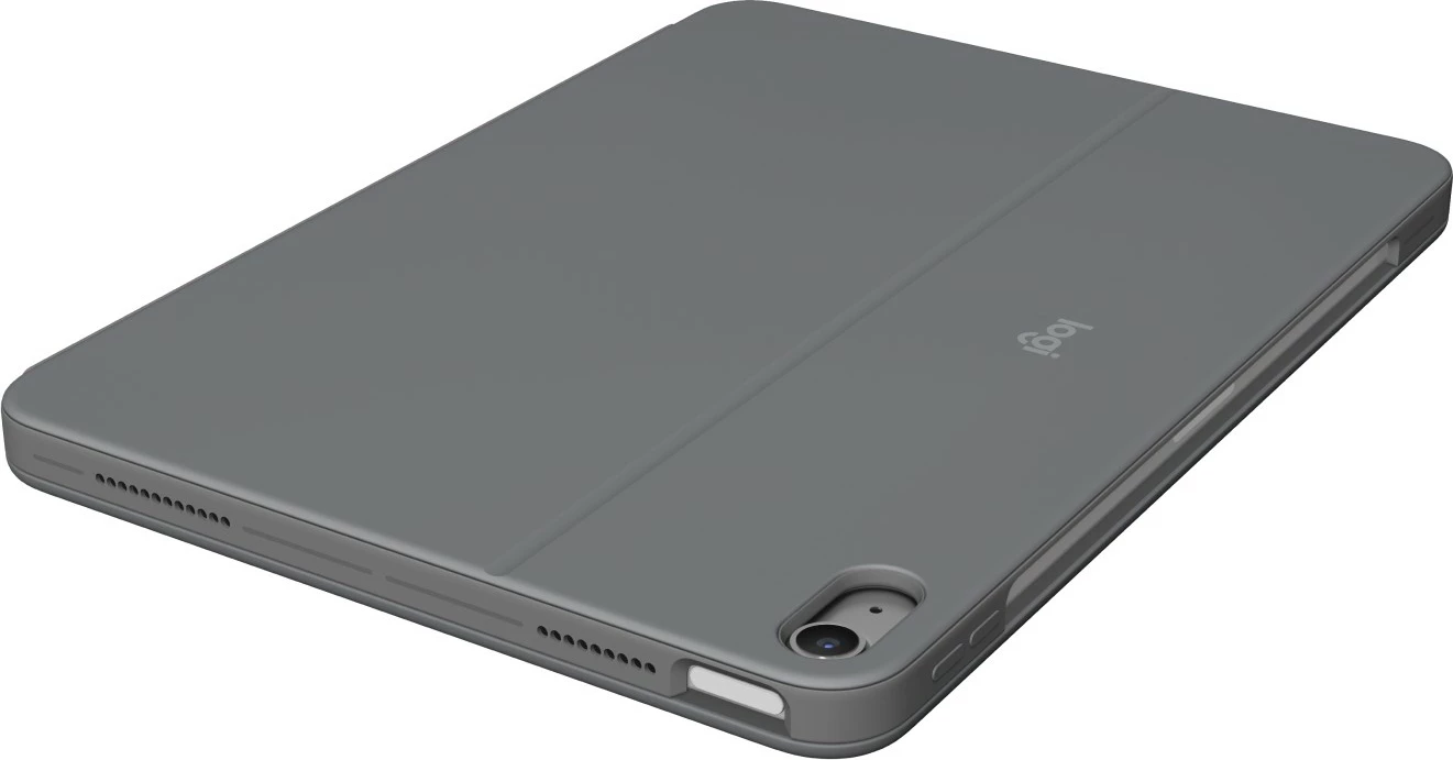 Tastierë me trackpad Logitech Combo Touch për iPad Air 11 M2, Oxford Grey