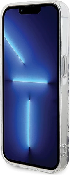 Mbështjellës Hello Kitty IML Kitty On Bricks Graffiti për iPhone 13 Pro / 13, Bardhë