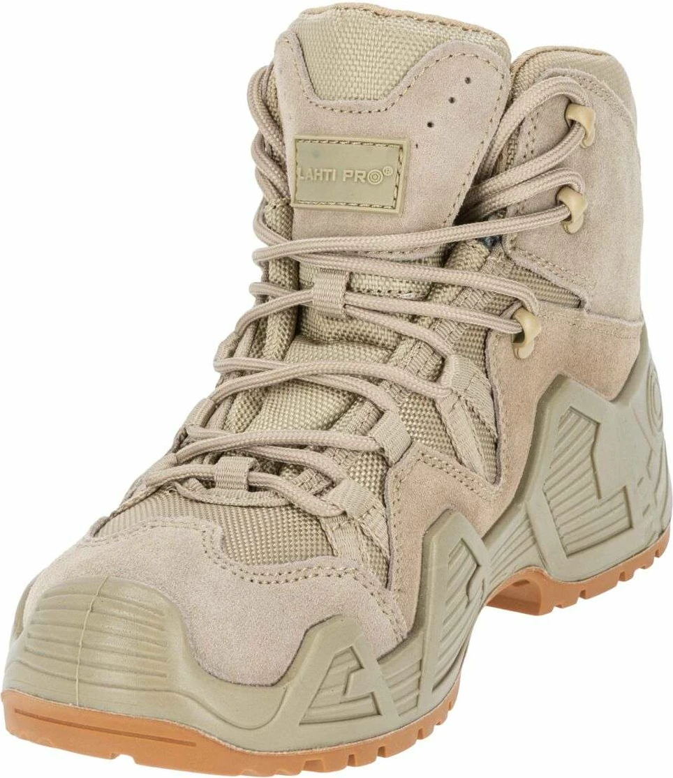 Çizme hiking LAHTI PRO L30126, nr. 39, waterproof, membranë të frymëmarrshme, bezhë