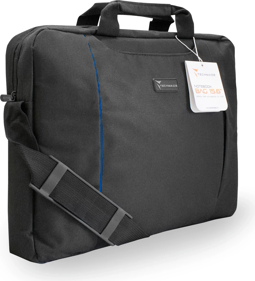 Çantë laptopi Techmade, 15.6", e zezë