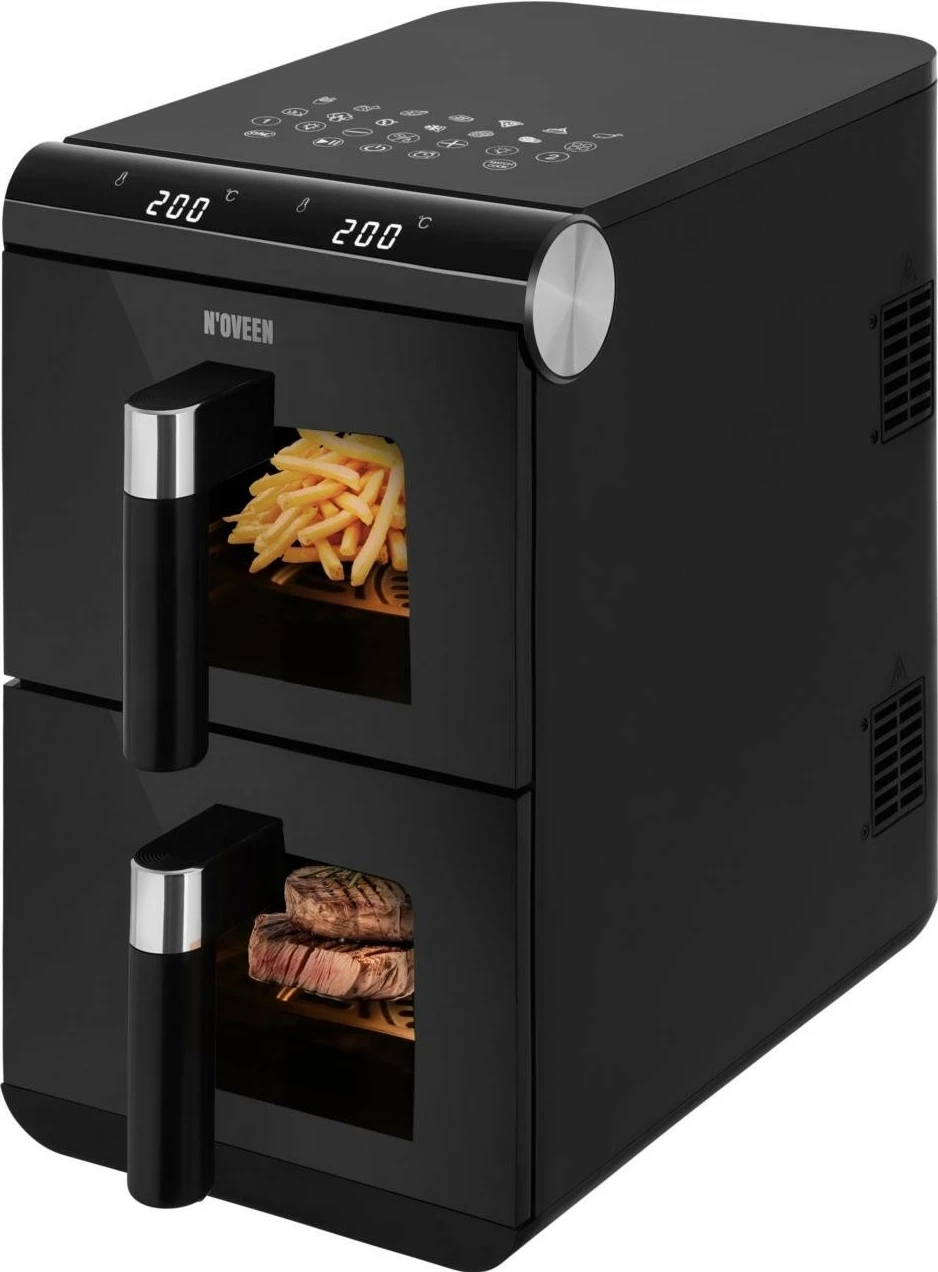 Fryer pa yndyrë N'OVEEN X-LINE AF5050, 11L, 1700W, 13 programe, e zezë