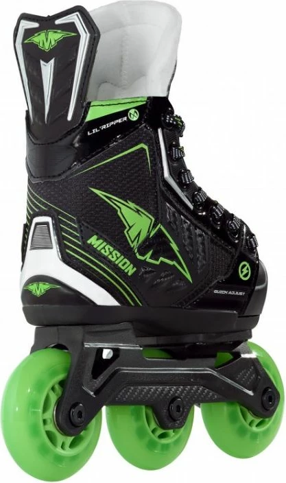 Rrota për fëmijë Mission, të zeza me jeshile