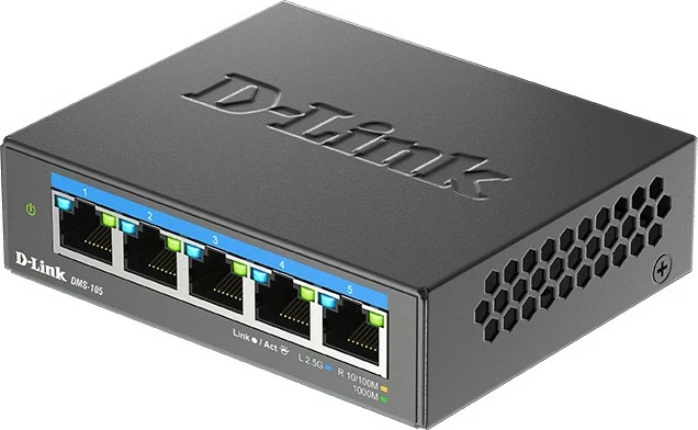 Switch D-Link DMS-105, 5 porta, 2.5G Multi-Gigabit, i zi