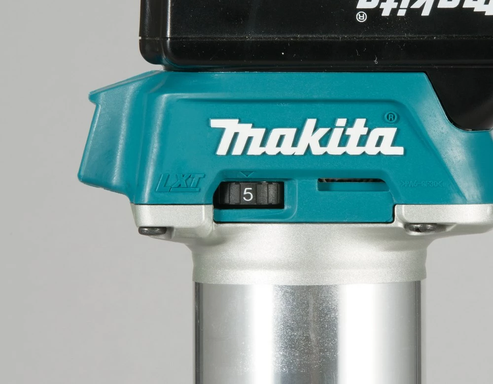 Makina frezë Makita DRT50ZJX2, me bateri, e zezë