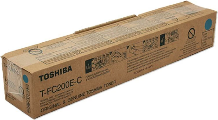 Toner, Toshiba, T-FC200E TFC200E, rendiment deri 24,000 faqe, cyan