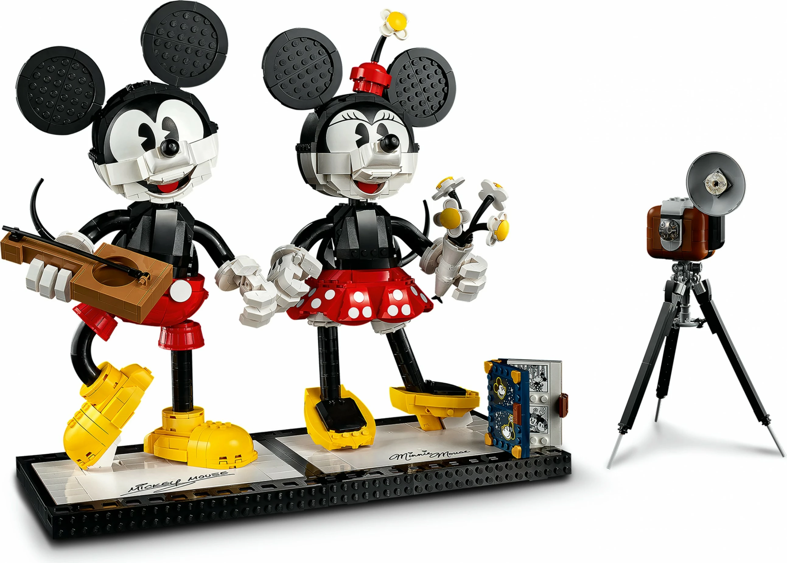 Set ndërtimi LEGO Classic Mickey Mouse & Minnie Mouse, 1739 pjesë, plastikë