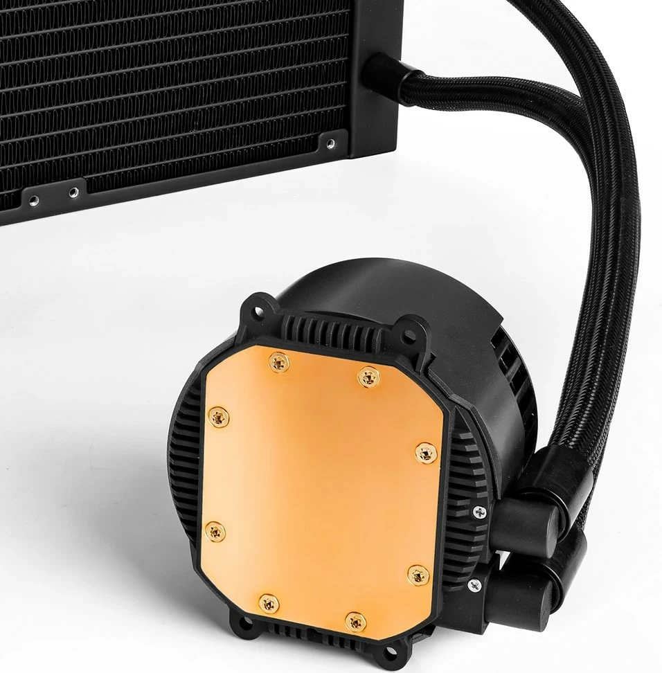 Ftohës uji VALKYRIE Jarn 360 ARGB, për procesor, me tre ventilatorë, RGB