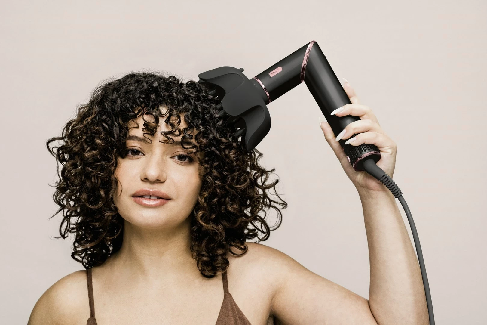 Stiluese për floke Multistyler Shark FlexStyle 5-in-1, 1400W, e zezë/ rozë