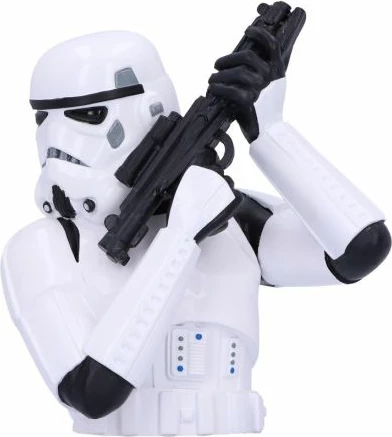 Figurinë bust Stormtrooper NEMESIS NOW Star Wars 14.2 cm, e bardhë