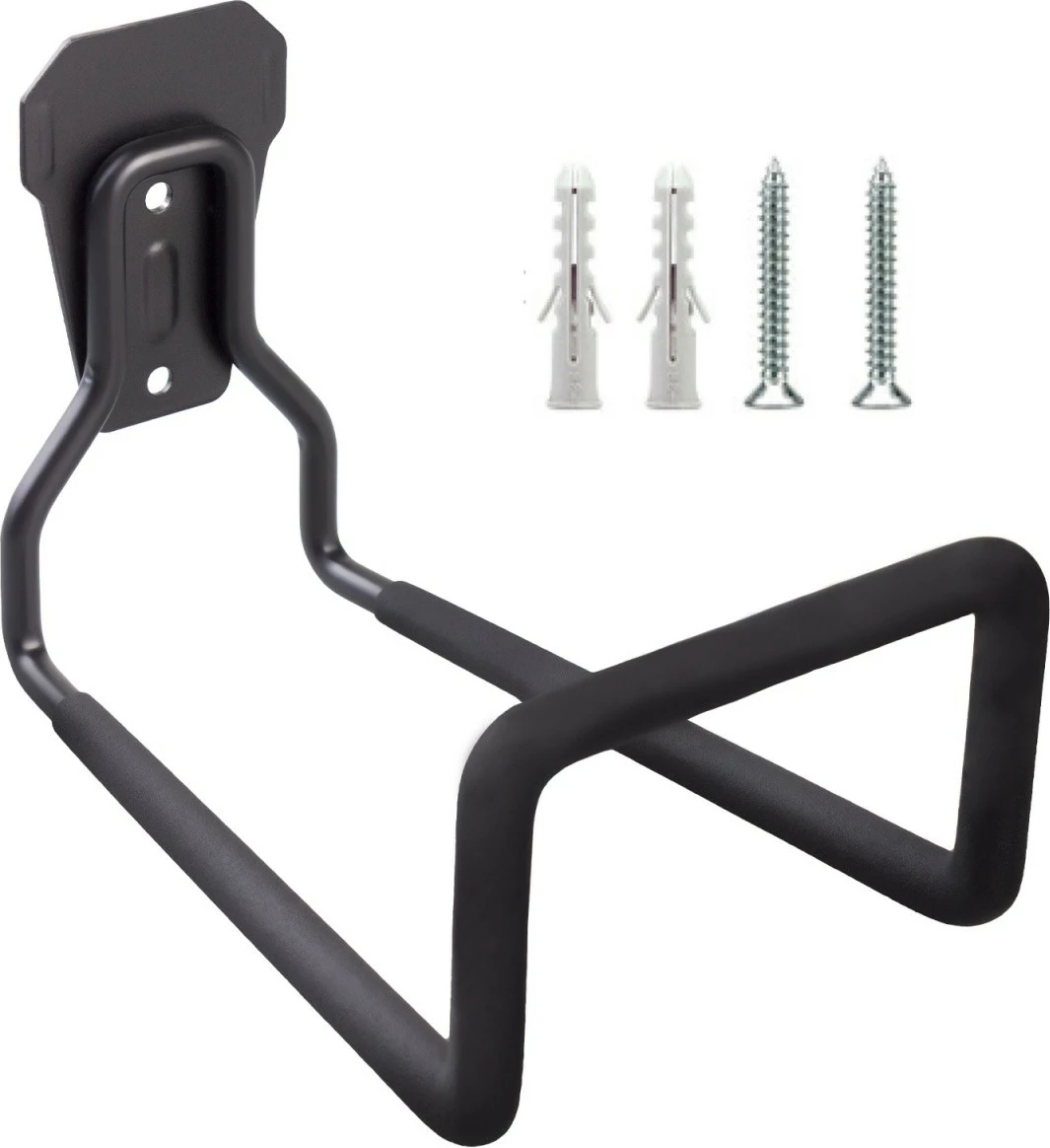 Kllapë muri Maclean MC-441 për garazh, çelik, 35 kg, e zezë