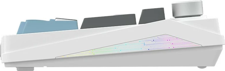 Kasë mekanike Aqirys Atria, 96%, 95 taste, RGB, USB Type-C, e bardhë