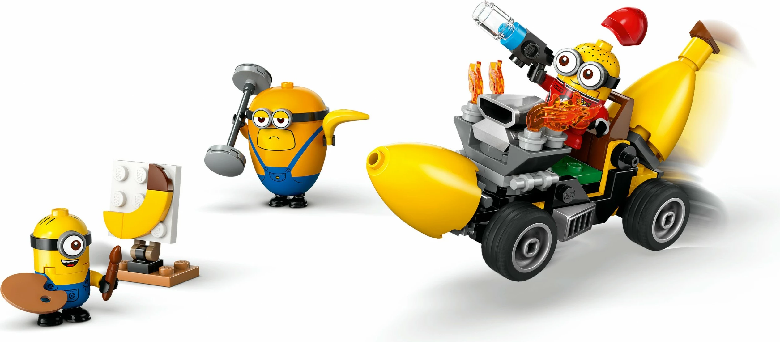 Set ndërtimi LEGO Minions 75580, 136 pjesë, shumëngjyrëshe