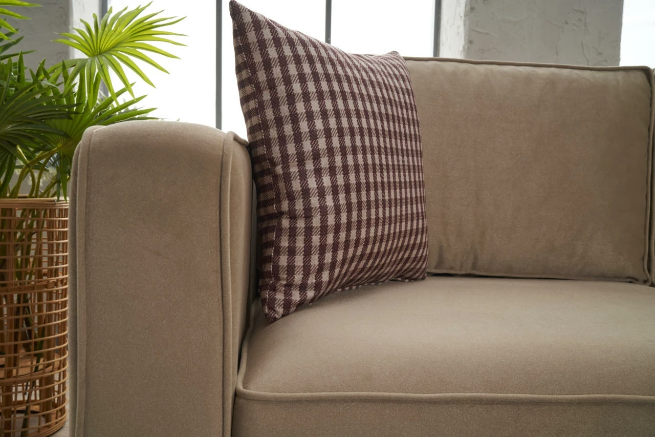 Këndare Kale Velvet, kadife krem, Atelier del Sofa