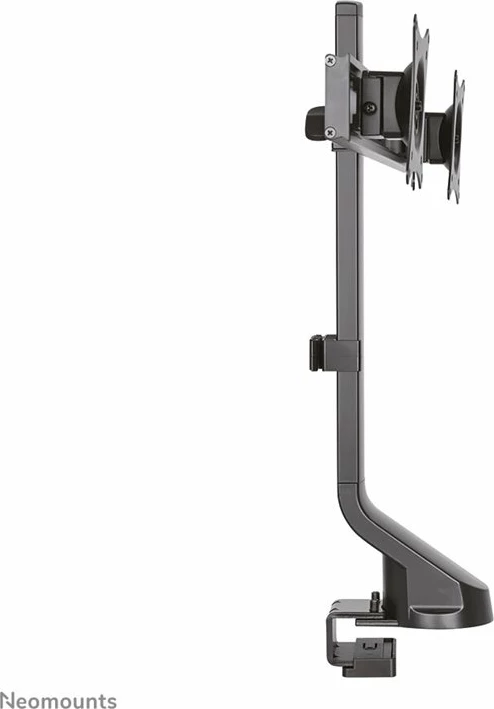 Mbajtës tavoline për dy monitorë Neomounts FPMA-D860DBLACK, i zi