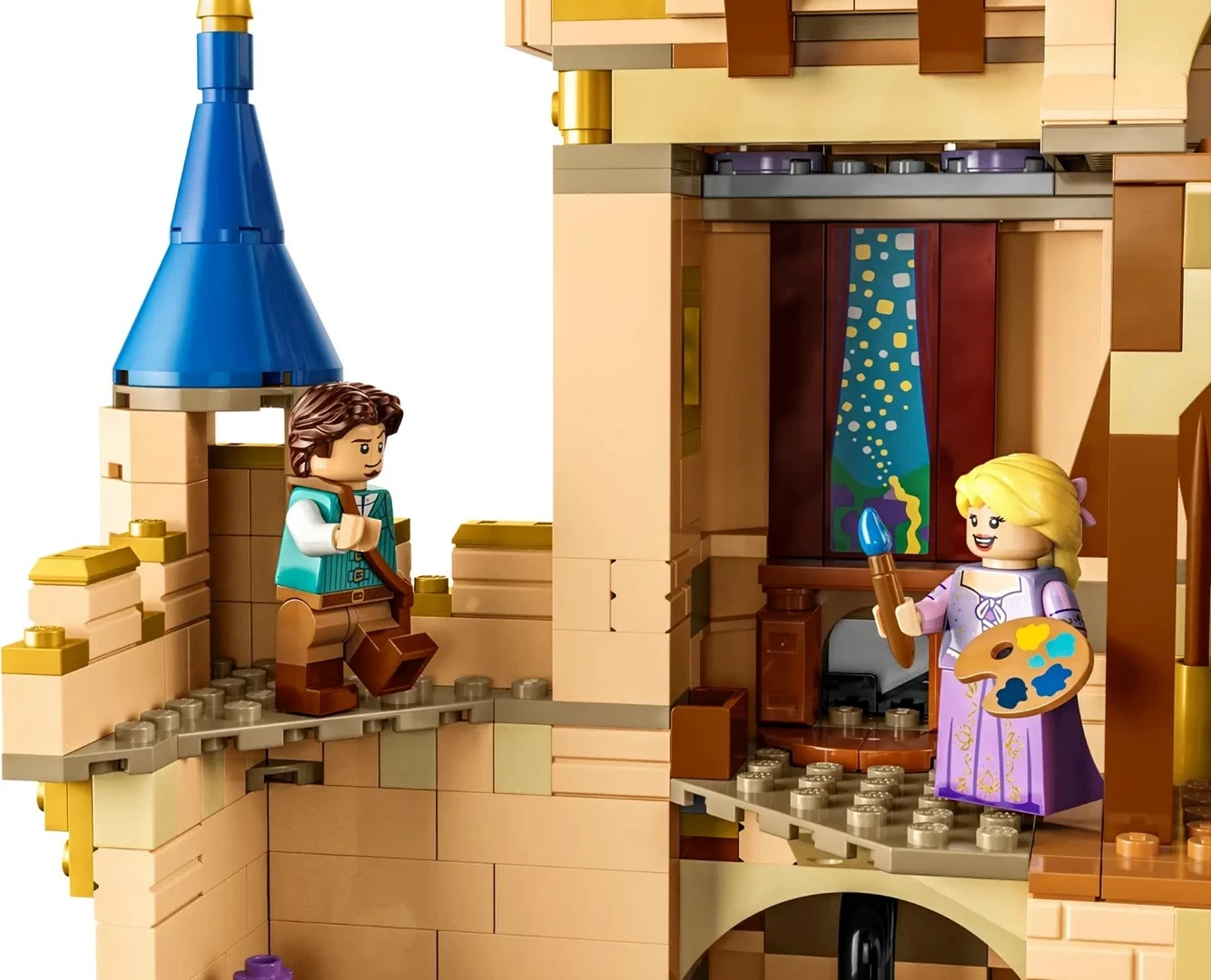 Set LEGO Disney Castle 43222, 4857 pjesë, me 8 minifigura