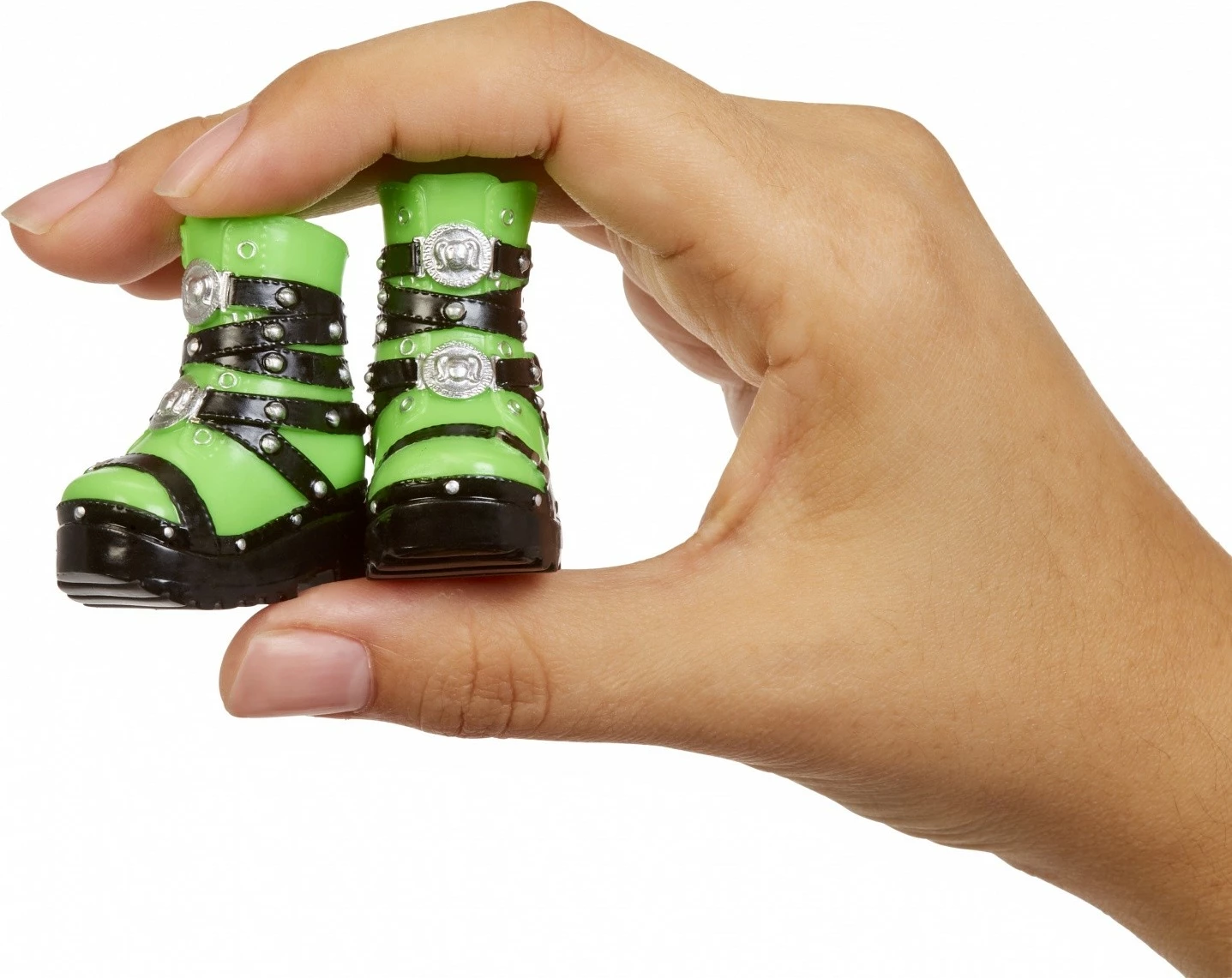 Set këpucësh për kukulla Rainbow High, MGA, 27 copë, shumëngjyrëshe