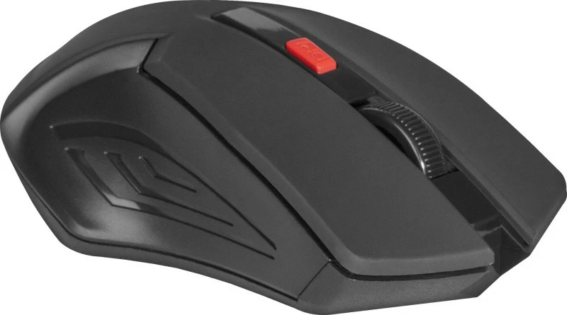 Maus wireless Defender ACCURA MM-275, 1600 DPI, 5 butona, zi-kuqe