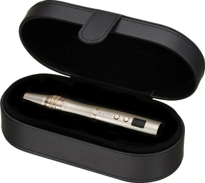 Pajisje bukurie Beautifly Meso Intense, 6 nivele intensiteti, ekran LCD, ngjyrë ari