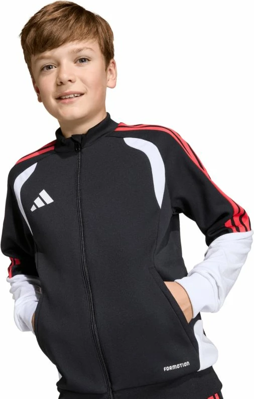 Duks për fëmijë adidas, zi, bardhë, kuqe [Madhësia: 152 cm]
