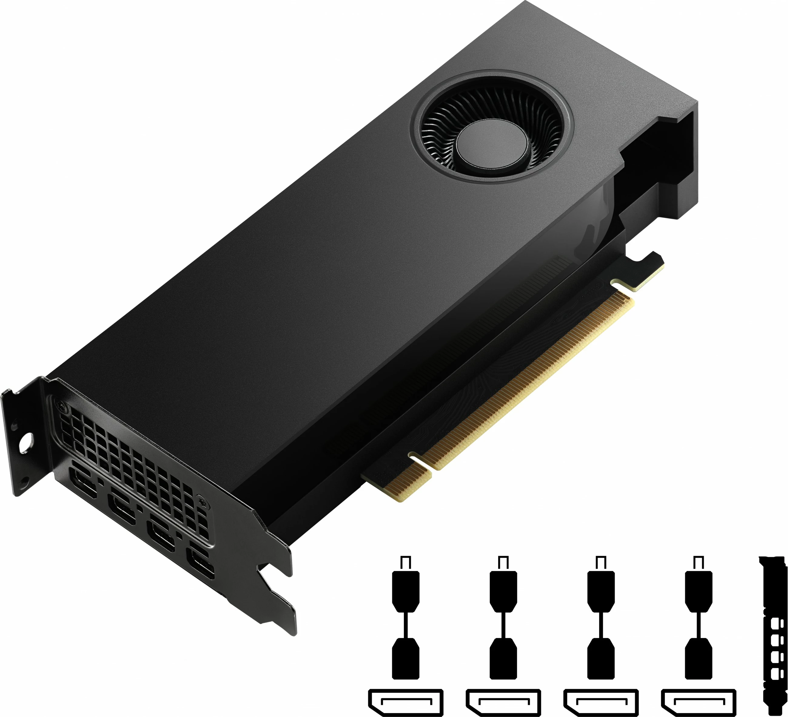 Kartelë grafike PNY Quadro RTX 4000, 20 GB, GDDR6, PCI Express x16 4.0, e zezë
