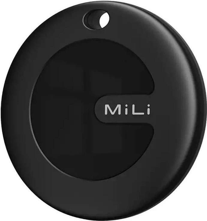 Lokalizues MiLi MiTag DUO me mbështjellës, i zi