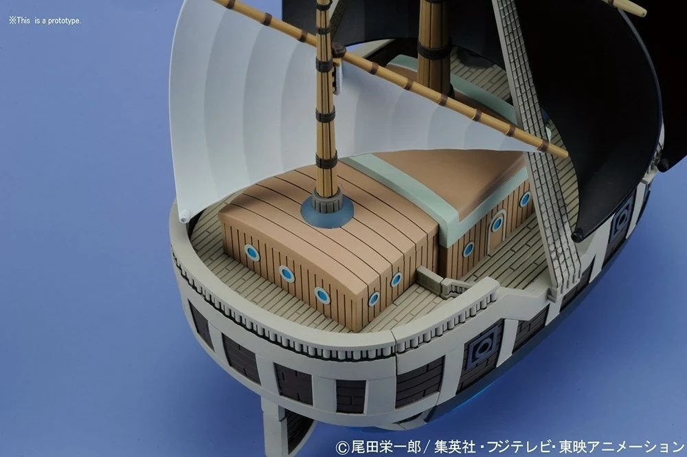 Model BANDAI One Piece Grand Ship Collection Spade Pirates Ship