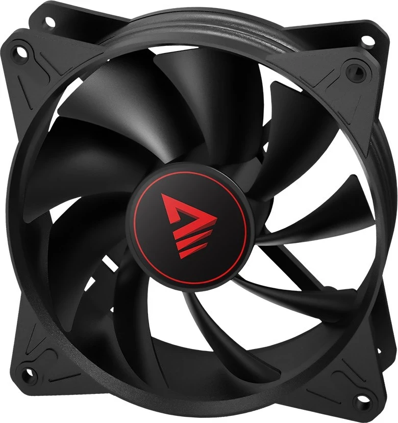 Set ventilatorësh për kasë SAVIO BLADE X1, 3x120mm, 4-pin PWM, zi