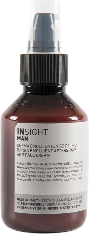 Krem pas rrojës dhe kujdes fytyre për meshkuj INSIGHT MAN 100ml