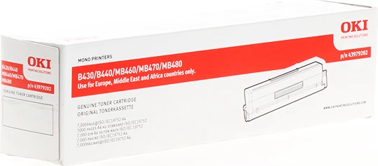 Toner OKI 43979202, 7000 faqe, standard, e zezë