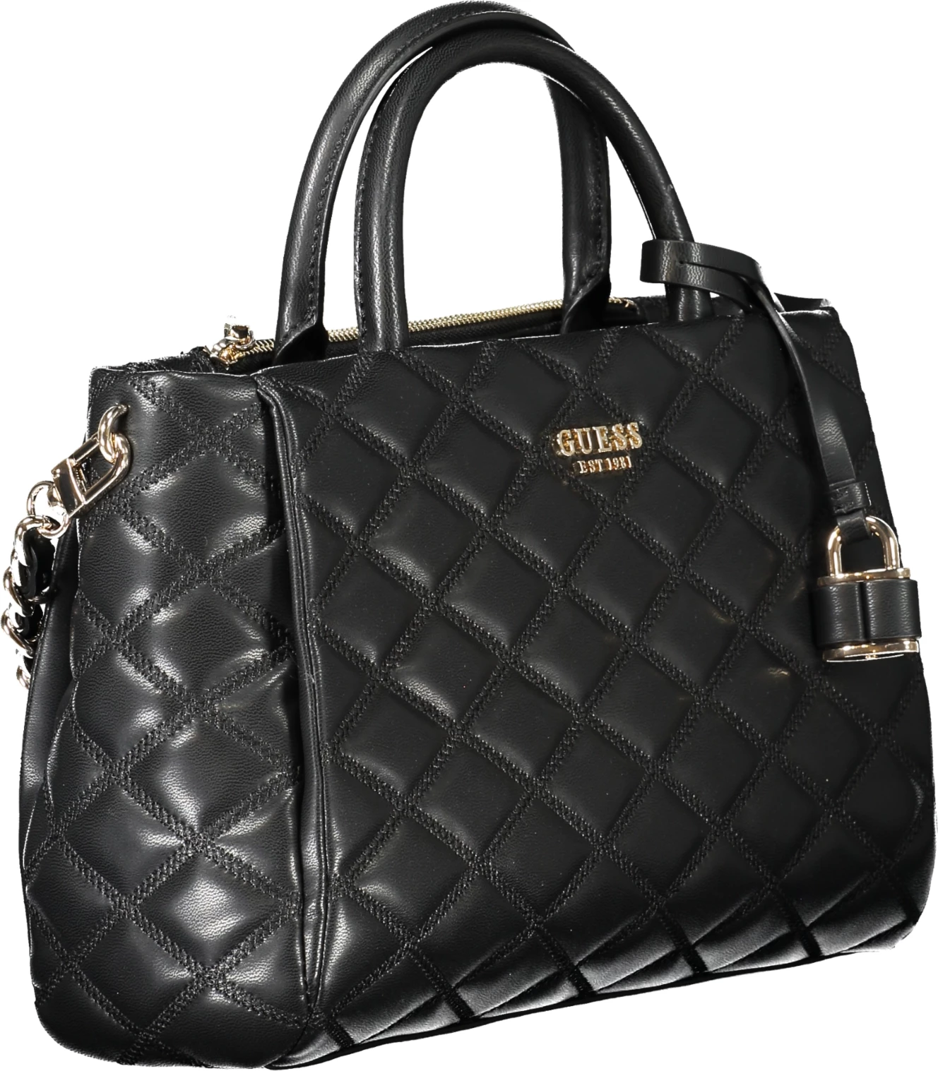 Çantë për femra GUESS JEANS TAMSIN, e zezë