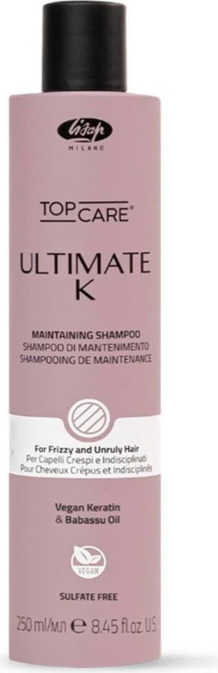 Shampon për femra Lisap Top Care Ultimate K Smoothing 250ml
