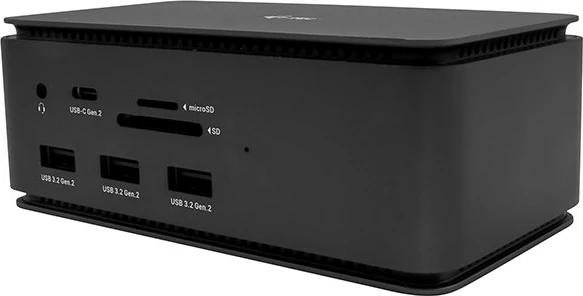 Docking station I-Tec Metal USB4 me karikues universal 100W, 1x HDMI, 1x DP, 3x USB 2.0, LAN, SD, i zi
