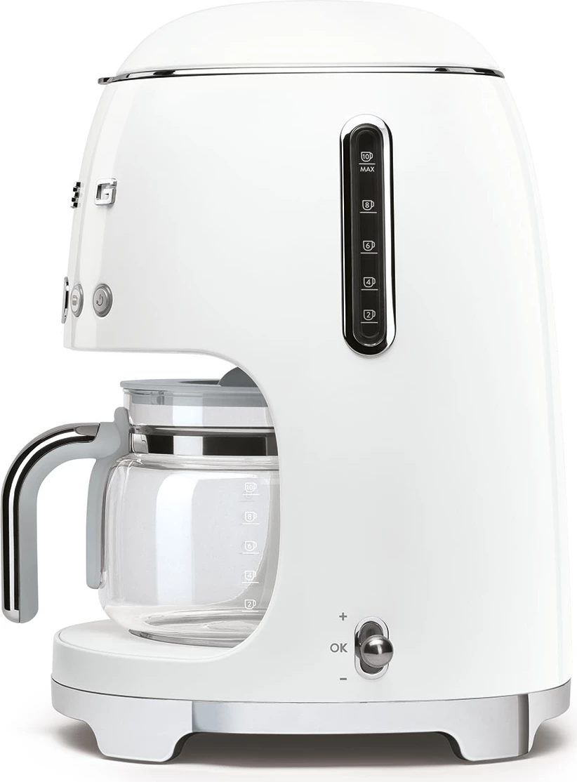 Aparat për kafe Smeg DCF02WHEU, 1050W, i bardhë 