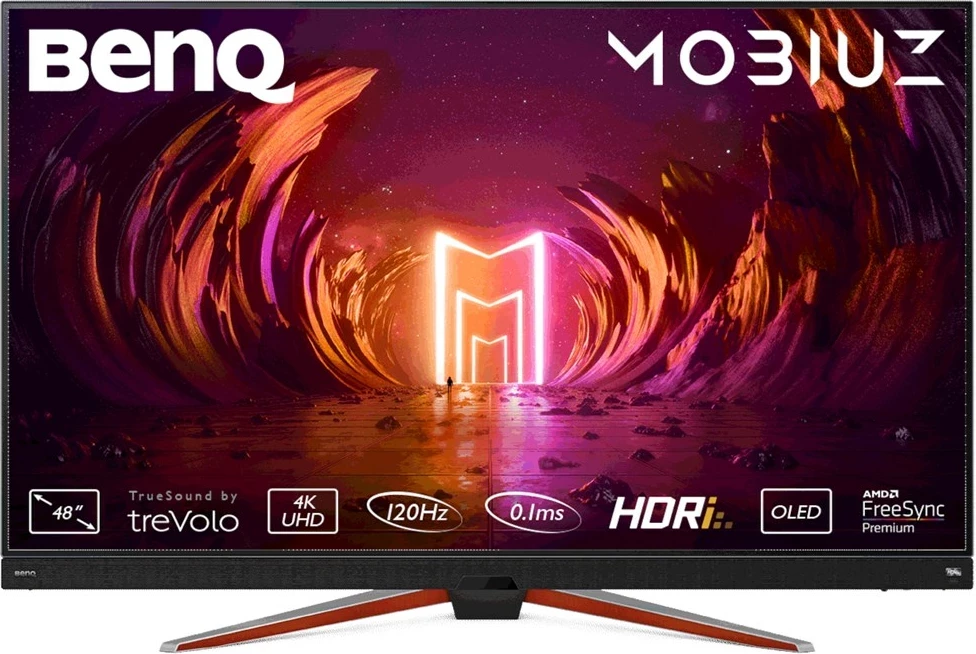 Monitor BenQ EX240N, 23.8", Full HD, 165 Hz, Gaming, i zi