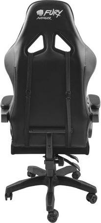 Karrige gaming Fury Avenger L, NFF-1711, lëkurë ekologjike dhe poliestër, e zezë/e bardhë