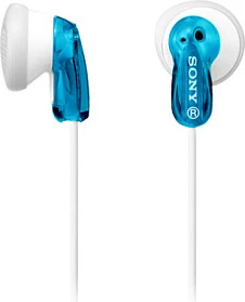 Kufje SONY MDR-E9LPL, in-ear, me tela, 3.5mm, kaltër/bardhë