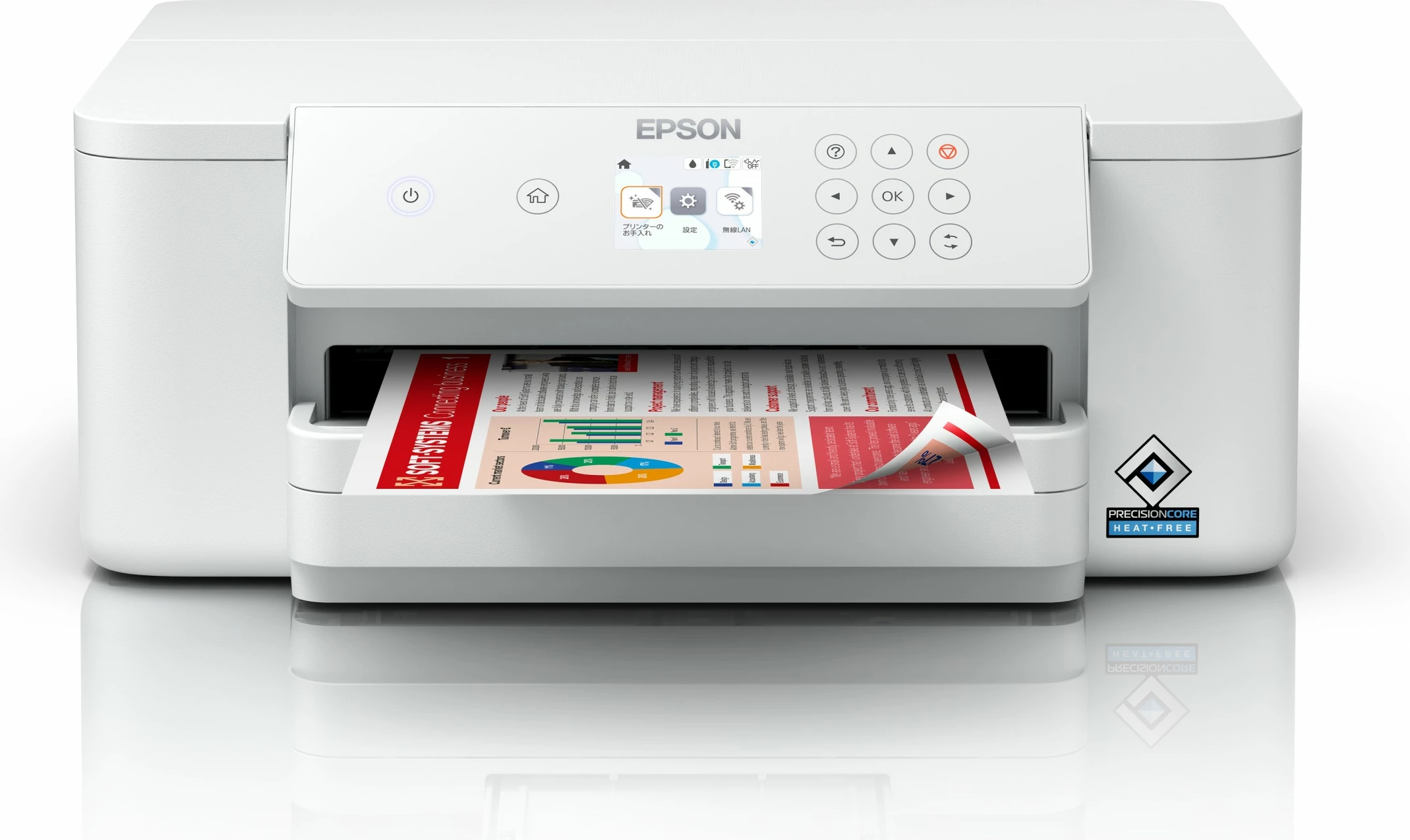 Printer ngjyrash Epson WorkForce Pro WF-C4310DW, A4, Wi-Fi, Duplex, i bardhë