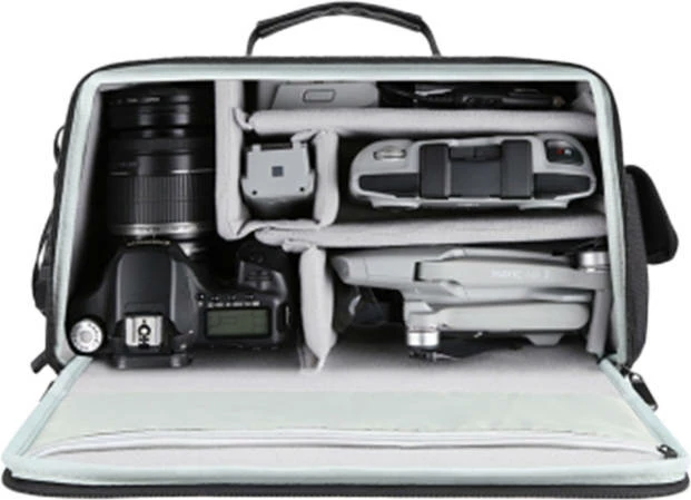 Çantë shpatullash për foto Puluz PU5016B, e zezë