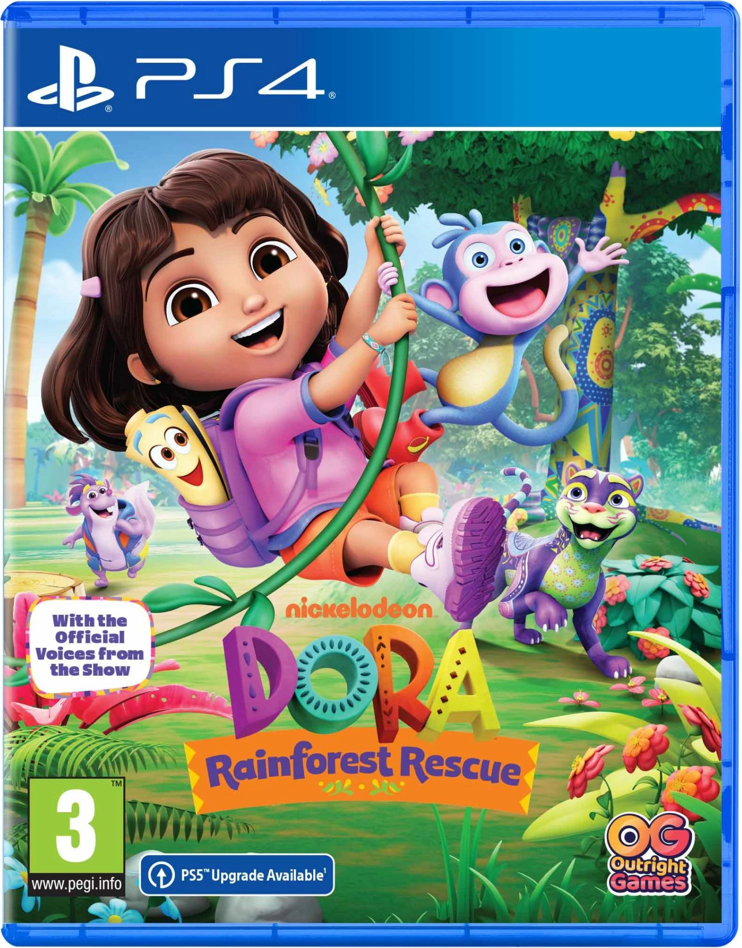 Lojë PS4 Bandai Namco Dora: Rainforest Rescue, PEGI 3