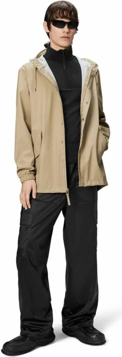 Jakne për femra e meshkuj Rains, bezhë