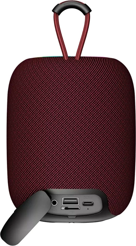 Altoparlant portativ Canyon BSP-8, 10W, Bluetooth, USB Type-C, burgundy