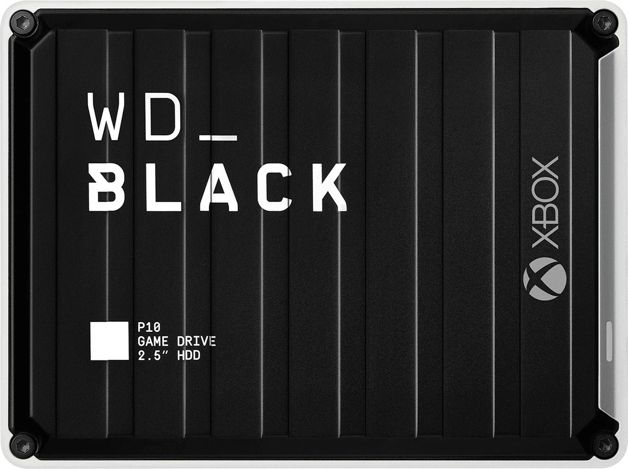 Hard disk Western Digital P10, 4 TB, 2.5", 3.2 Gen 1, e zezë