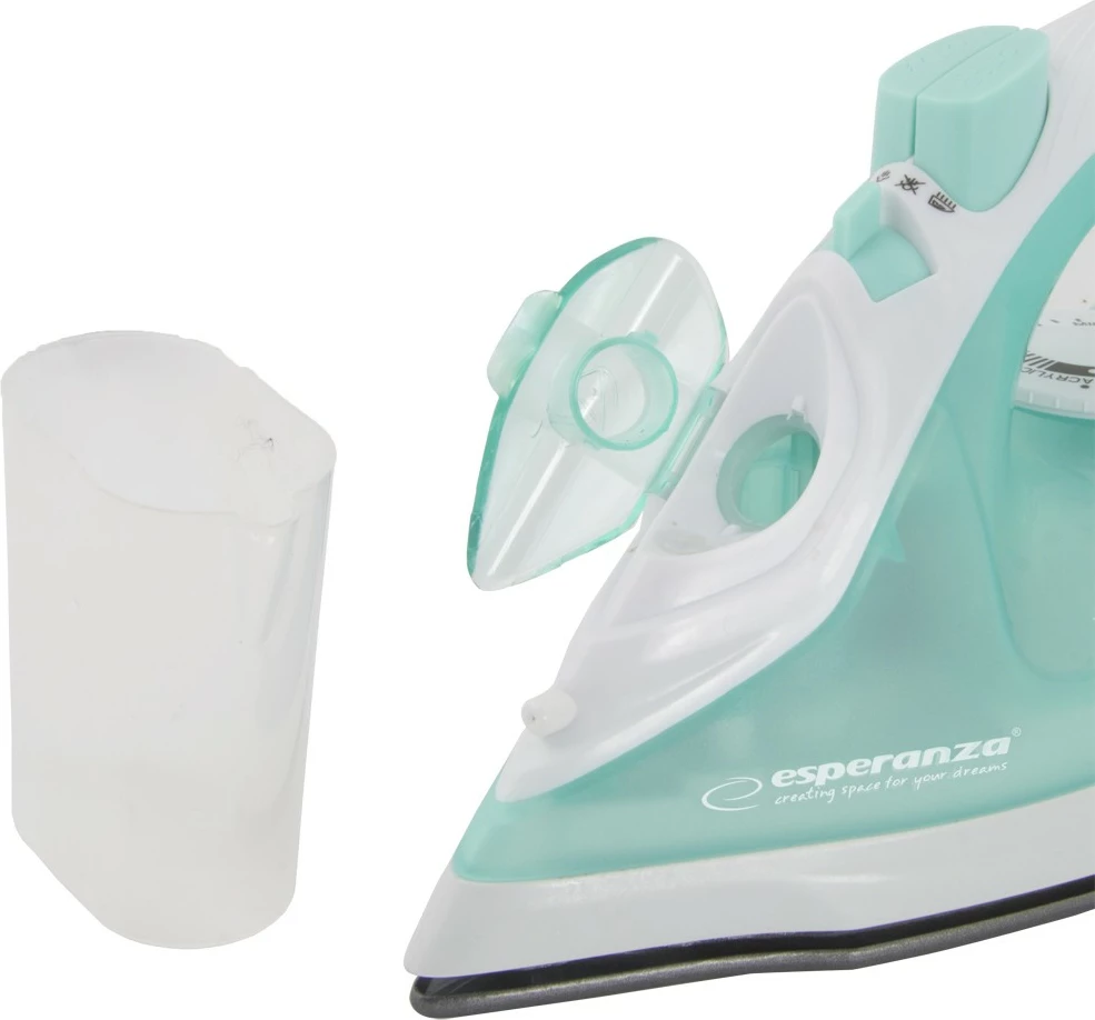 Hekur me avull Esperanza Silk EHI005, 2200W, Turkeze