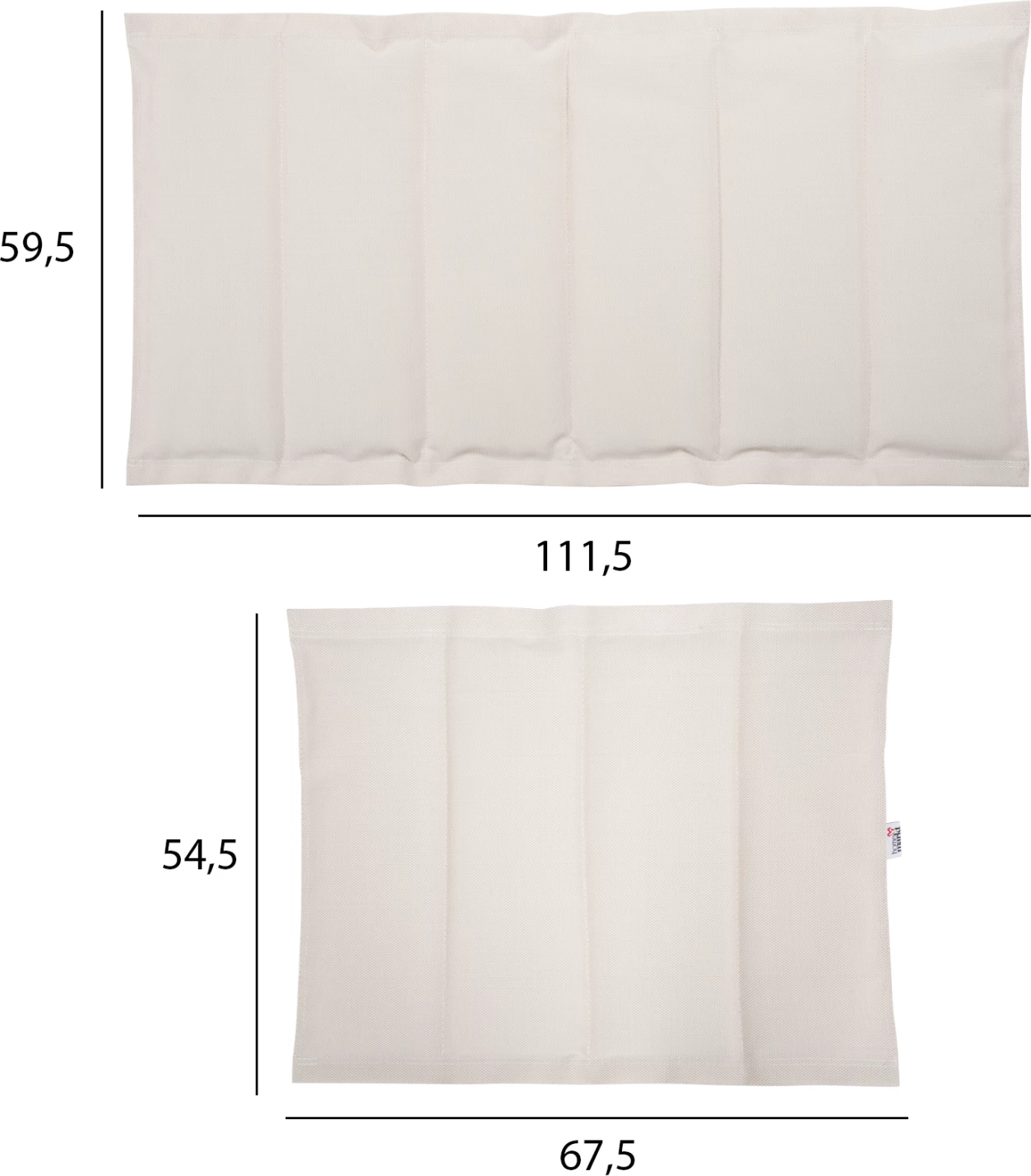 Pëlhurë zëvendësuese Textilene FH6064.02 për shtretër dielli AIGAIO, ngjyrë bezhë