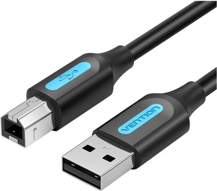 Kabëll Vention USB-A/USB-B 5m i zi