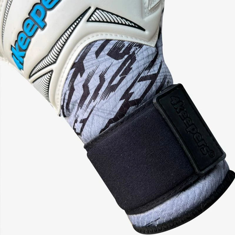 Dorëza portieri 4Keepers për meshkuj, të bardha dhe blu